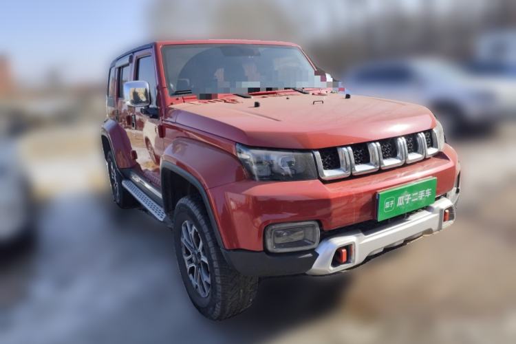 Used BAIC Off-Road BJ40 2019 2.0T Automatic Four-Wheel Drive Urban Hunter Edition Premium Model China V Emission Standard Front Right 45 Deg