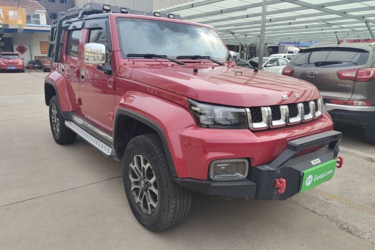 Used BAIC Off-Road BJ40 2019 2.3T Automatic Four-Wheel Drive Urban Hunter Edition Flagship Model China VI Emission Standard Front Right 45 Deg