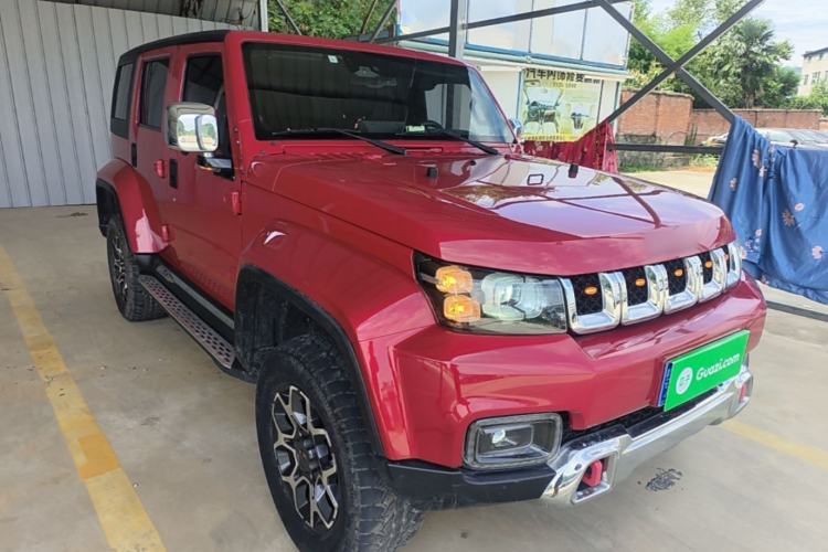 Used BAIC Off-Road BJ40 2019 PLUS 2.3T Automatic Four-Wheel Drive Flagship Edition China VI Emission Standard Front Right 45 Deg