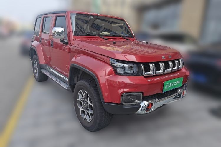Used BAIC Off-Road BJ40 2019 PLUS 2.3T Automatic Four-Wheel Drive Flagship Edition China VI Emission Standard Front Right 45 Deg