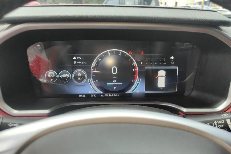 Used BAIC Off-Road BJ40 2019 2.0T Automatic Four-Wheel Drive Urban Hunter Edition Flagship Model China V Emission Standard Instrument Cluster