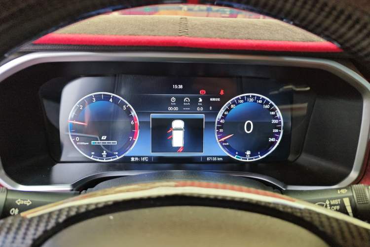 Used BAIC Off-Road BJ40 2019 PLUS 2.3T Manual Four-Wheel Drive Prestige Edition China VI Emission Standard Instrument Cluster