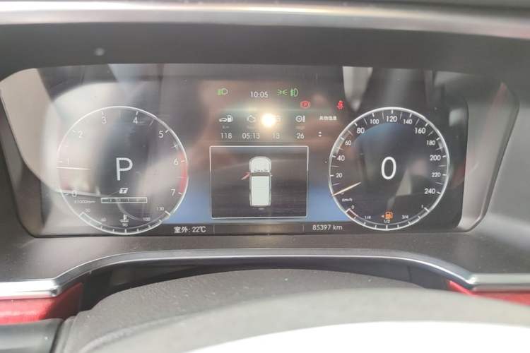 Used BAIC Off-Road BJ40 2019 2.3T Automatic Four-Wheel Drive Urban Hunter Edition Premium Model China VI Emission Standard Instrument Cluster