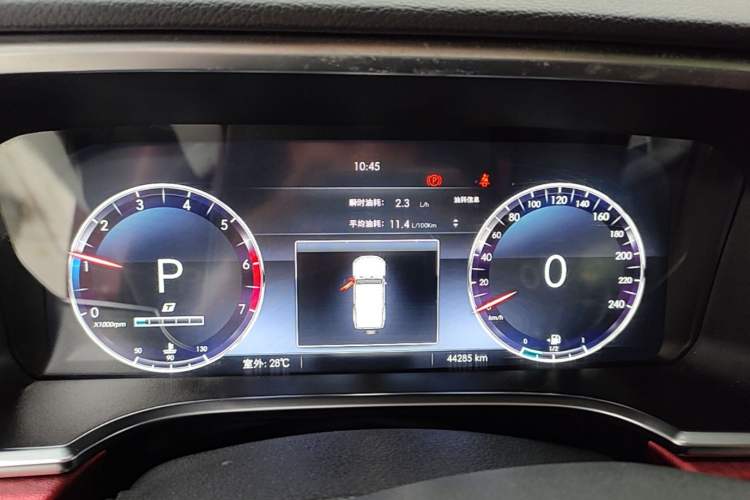 Used BAIC Off-Road BJ40 2019 PLUS 2.3T Automatic Four-Wheel Drive Premium Edition China VI Instrument Cluster