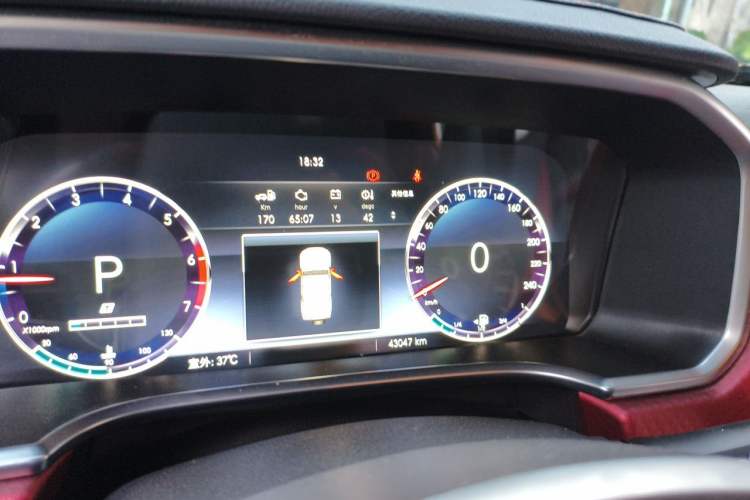 Used BAIC Off-Road BJ40 2019 PLUS 2.3T Automatic Four-Wheel Drive Premium Edition China VI Instrument Cluster