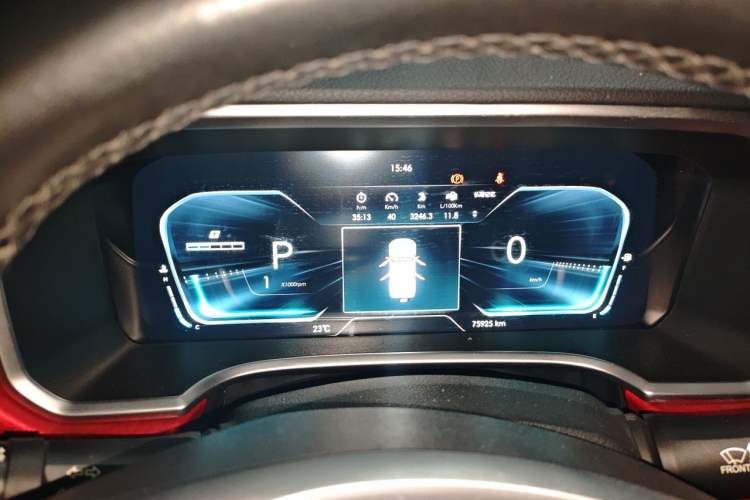 Used BAIC Off-Road BJ40 2019 2.0T Automatic Four-Wheel Drive Urban Hunter Edition Premium Model China V Emission Standard Instrument Cluster