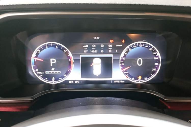 Used BAIC Off-Road BJ40 2019 PLUS 2.3T Automatic Four-Wheel Drive Premium Edition China VI Instrument Cluster