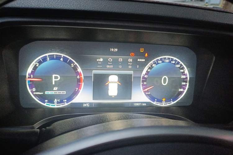 Used BAIC Off-Road BJ40 2019 2.0T Automatic Four-Wheel Drive Urban Hunter Edition Premium Model China V Emission Standard Instrument Cluster