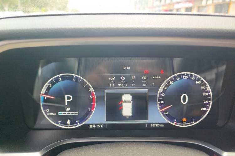 Used BAIC Off-Road BJ40 2019 PLUS 2.3T Automatic Four-Wheel Drive Premium Edition China VI Instrument Cluster