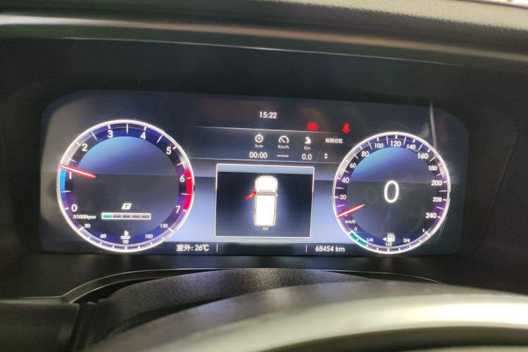 Used BAIC Off-Road BJ40 2019 PLUS 2.3T Manual Four-Wheel Drive Prestige Edition China VI Emission Standard Instrument Cluster