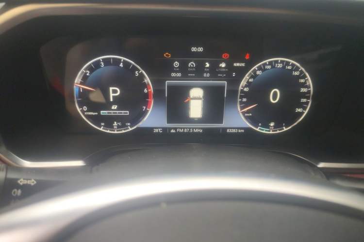 Used BAIC Off-Road BJ40 2019 PLUS 2.3T Automatic Four-Wheel Drive Flagship Edition China VI Emission Standard Instrument Cluster
