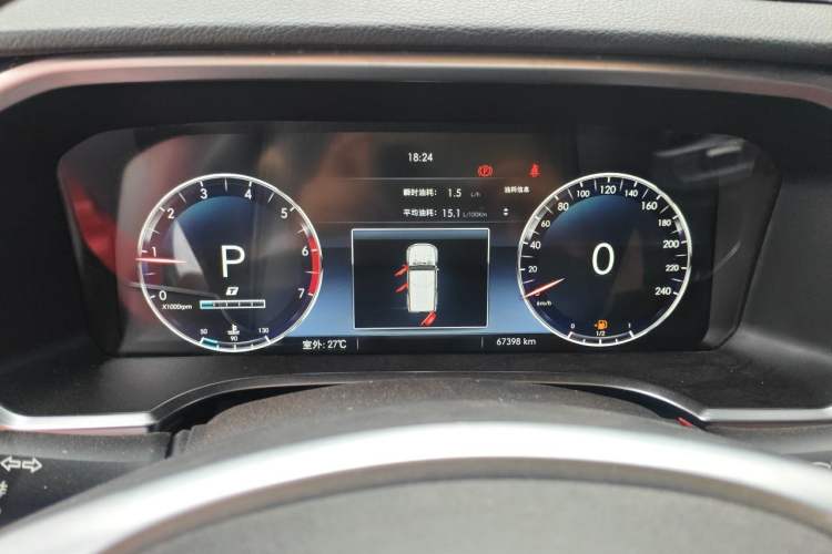 Used BAIC Off-Road BJ40 2019 PLUS 2.3T Automatic Four-Wheel Drive Premium Edition China VI Instrument Cluster
