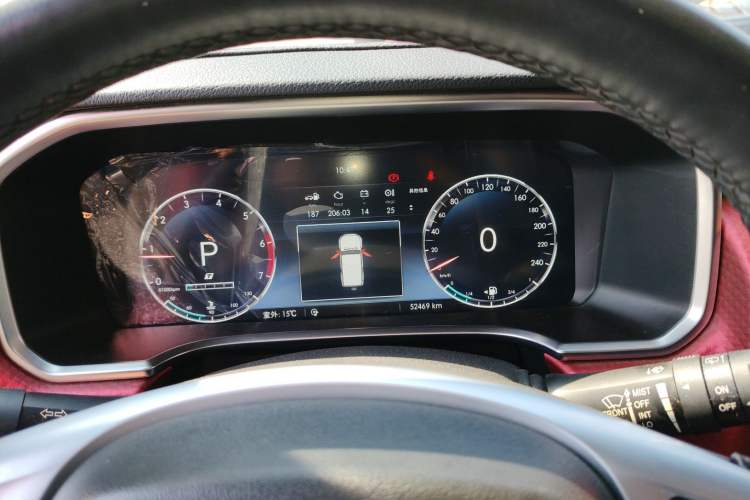 Used BAIC Off-Road BJ40 2019 2.3T Automatic Four-Wheel Drive Urban Hunter Edition Premium Model China VI Emission Standard Instrument Cluster