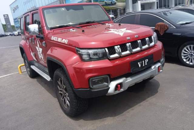 Used BAIC Off-Road BJ40 2019 2.3T Automatic Four-Wheel Drive Urban Hunter Edition Premium Model China VI Emission Standard