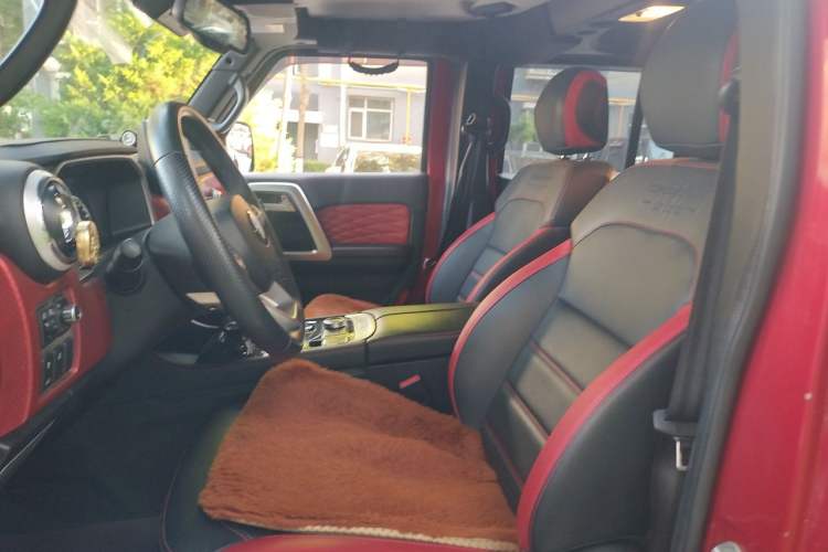 Used BAIC Off-Road BJ40 2019 2.3T Automatic Four-Wheel Drive Ring the Tower Champion Edition China VI Left Front Seat