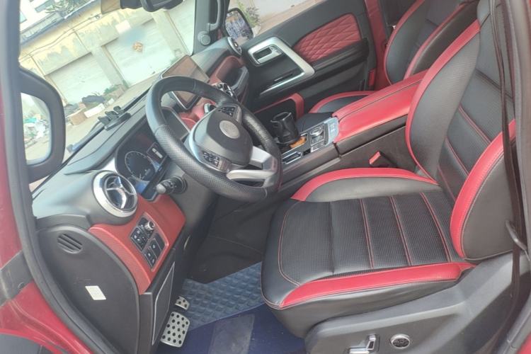 Used BAIC Off-Road BJ40 2019 2.3T Automatic Four-Wheel Drive Urban Hunter Edition Flagship Model China VI Emission Standard Left Front Seat