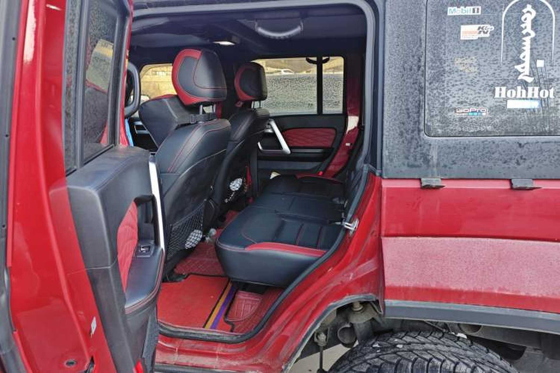 Used BAIC Off-Road BJ40 2019 PLUS 2.3T Automatic Four-Wheel Drive Premium Edition China VI Left Rear Seat