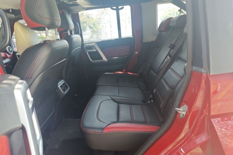 Used BAIC Off-Road BJ40 2019 PLUS 2.3T Automatic Four-Wheel Drive Flagship Edition China VI Emission Standard Left Rear Seat