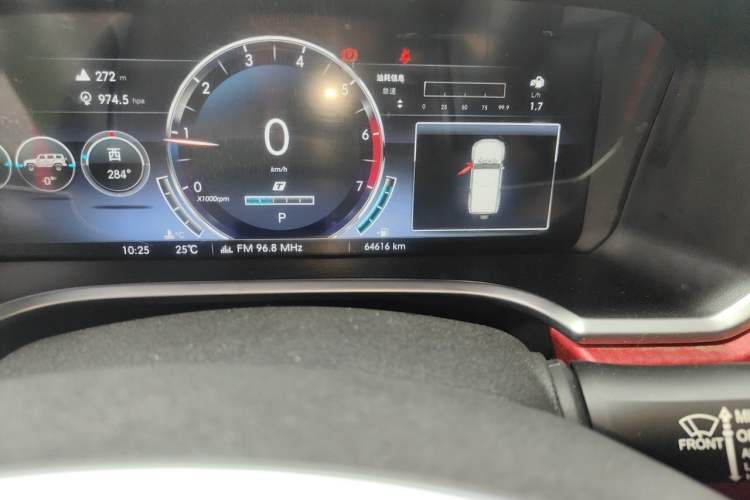Used BAIC Off-Road BJ40 2019 2.0T Automatic Four-Wheel Drive Urban Hunter Edition Flagship Model China V Emission Standard Odometer Close Up