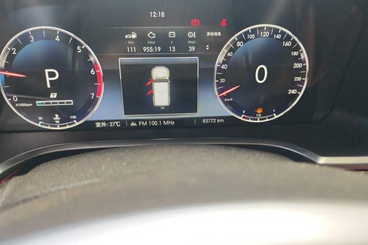 Used BAIC Off-Road BJ40 2019 PLUS 2.3T Automatic Four-Wheel Drive Premium Edition China VI Odometer Close Up