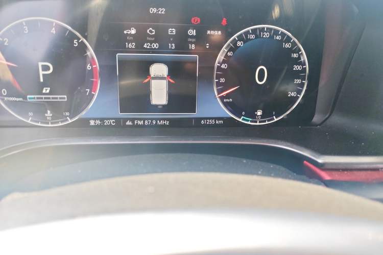Used BAIC Off-Road BJ40 2019 PLUS 2.3T Automatic Four-Wheel Drive Premium Edition China VI Odometer Close Up