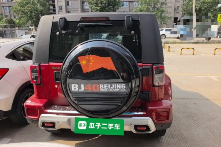 Used BAIC Off-Road BJ40 2019 2.0T Automatic Four-Wheel Drive Urban Hunter Edition Premium Model China V Emission Standard Rear