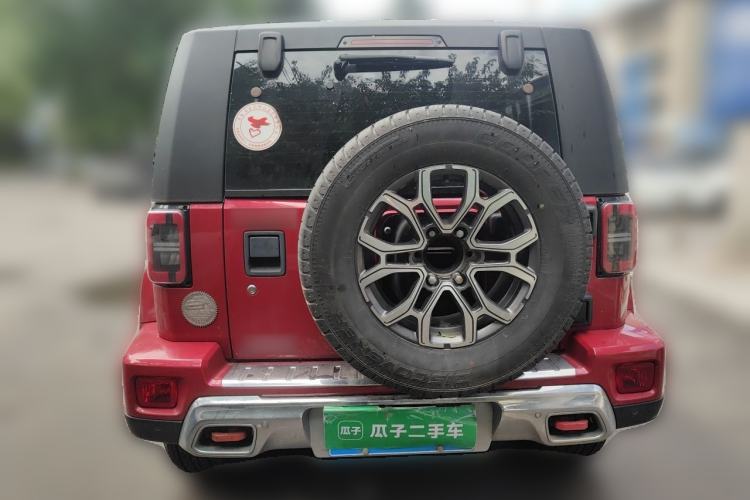 Used BAIC Off-Road BJ40 2019 2.0T Automatic Four-Wheel Drive Urban Hunter Edition Flagship Model China V Emission Standard Rear
