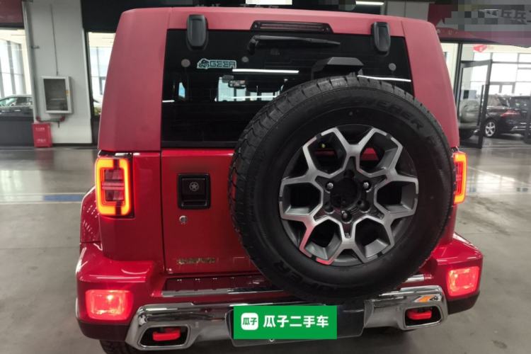 Used BAIC Off-Road BJ40 2019 PLUS 2.3T Automatic Four-Wheel Drive Flagship Edition China VI Emission Standard Rear