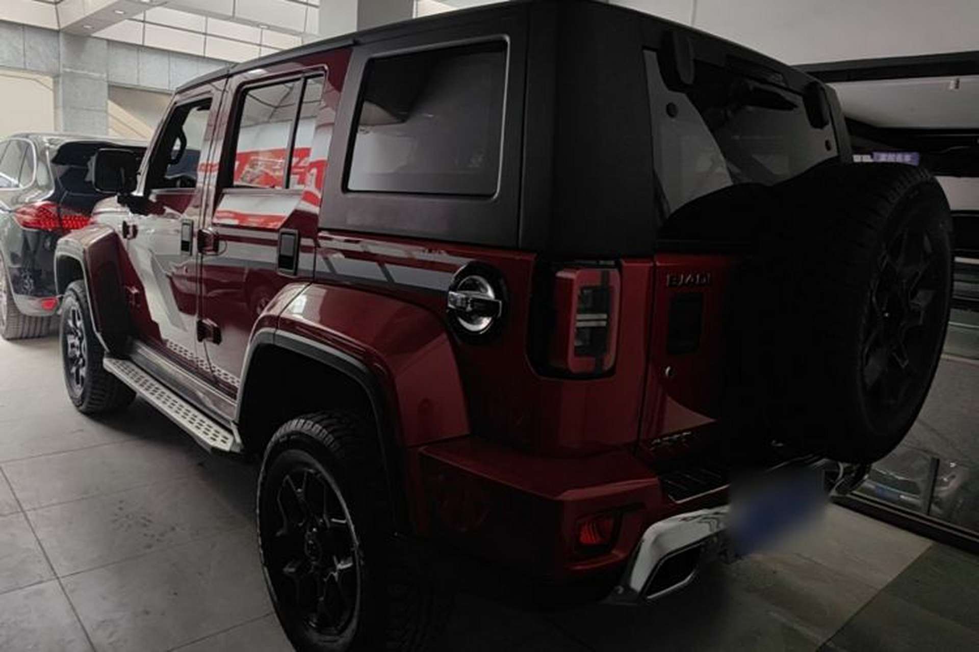 Used BAIC Off-Road BJ40 2019 2.3T Automatic Four-Wheel Drive Ring the Tower Champion Edition China VI Rear Left 45 Deg