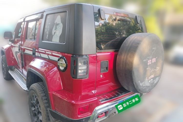 Used BAIC Off-Road BJ40 2019 2.3T Automatic Four-Wheel Drive Ring the Tower Champion Edition China VI Rear Left 45 Deg