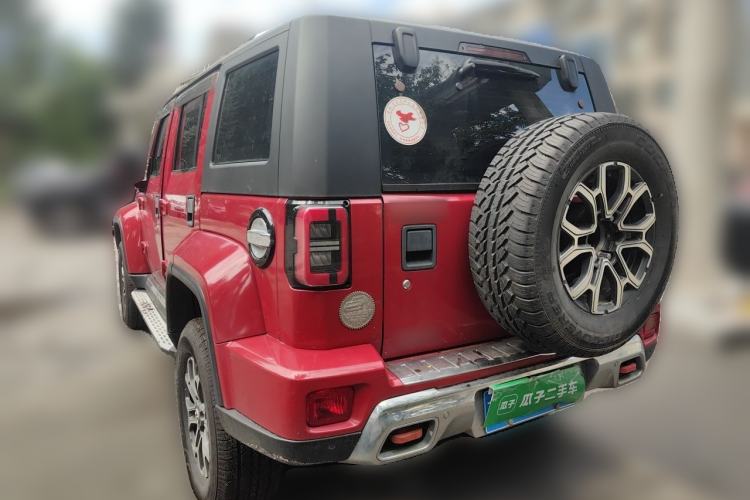 Used BAIC Off-Road BJ40 2019 2.0T Automatic Four-Wheel Drive Urban Hunter Edition Flagship Model China V Emission Standard Rear Left 45 Deg