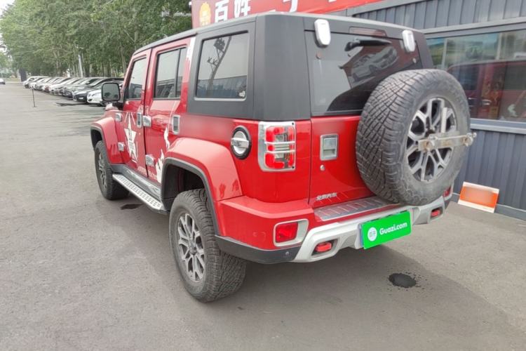 Used BAIC Off-Road BJ40 2019 2.3T Automatic Four-Wheel Drive Urban Hunter Edition Premium Model China VI Emission Standard Rear Left 45 Deg