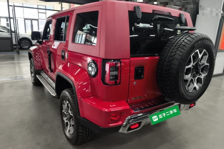 Used BAIC Off-Road BJ40 2019 PLUS 2.3T Automatic Four-Wheel Drive Flagship Edition China VI Emission Standard Rear Left 45 Deg