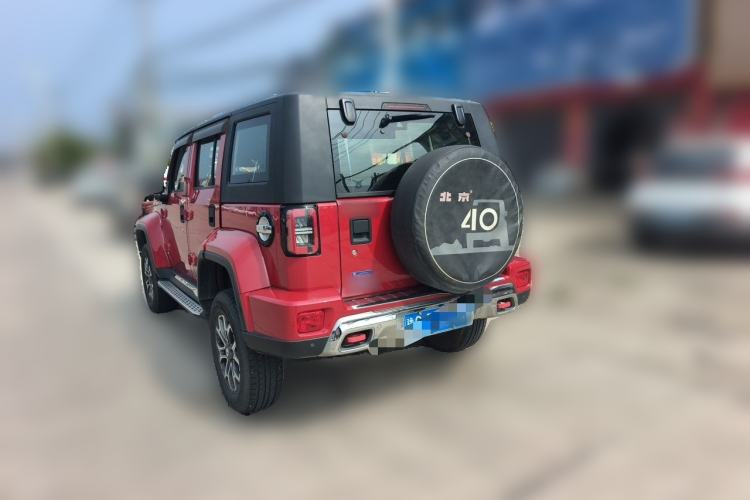 Used BAIC Off-Road BJ40 2019 2.3T Automatic Four-Wheel Drive Urban Hunter Edition Flagship Model China VI Emission Standard Rear Left 45 Deg