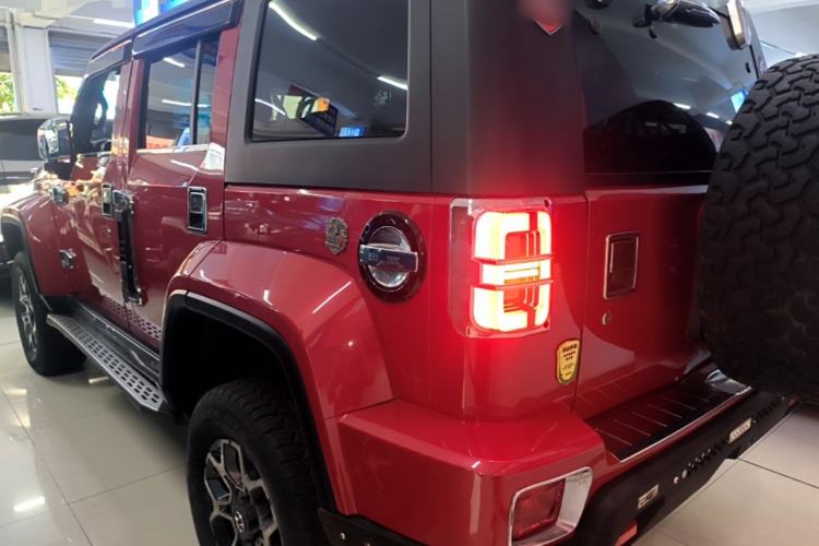 Used BAIC Off-Road BJ40 2019 PLUS 2.3T Automatic Four-Wheel Drive Flagship Edition China VI Emission Standard Rear Left 45 Deg