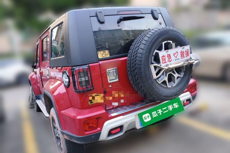 Used BAIC Off-Road BJ40 2019 PLUS 2.3T Automatic Four-Wheel Drive Premium Edition China VI Rear Left 45 Deg