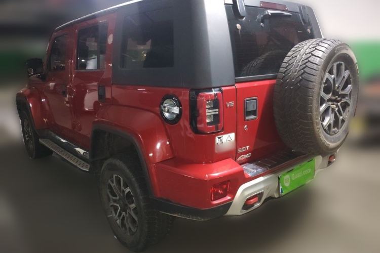 Used BAIC Off-Road BJ40 2019 2.0T Automatic Four-Wheel Drive Urban Hunter Edition Premium Model China V Emission Standard Rear Left 45 Deg