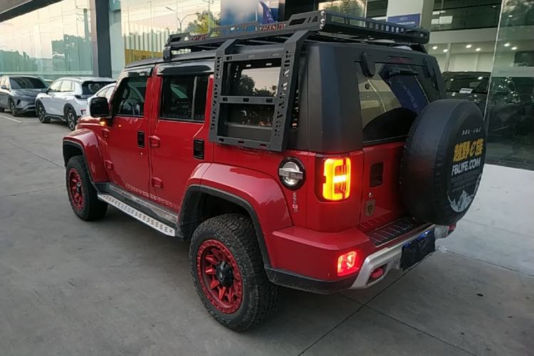 Used BAIC Off-Road BJ40 2019 Updated Version 2.0T Automatic All-Wheel Drive Urban Hunter Edition Premium China V Emission Standard Rear Left 45 Deg