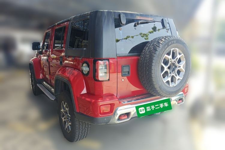 Used BAIC Off-Road BJ40 2019 PLUS 2.3T Automatic Four-Wheel Drive Flagship Edition China VI Emission Standard Rear Left 45 Deg