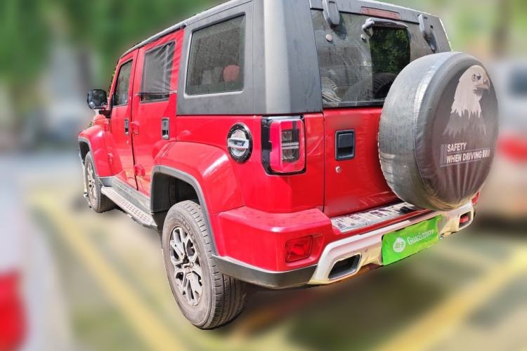 Used BAIC Off-Road BJ40 2019 2.3T Automatic Four-Wheel Drive Urban Hunter Edition Premium Model China VI Emission Standard Rear Left 45 Deg