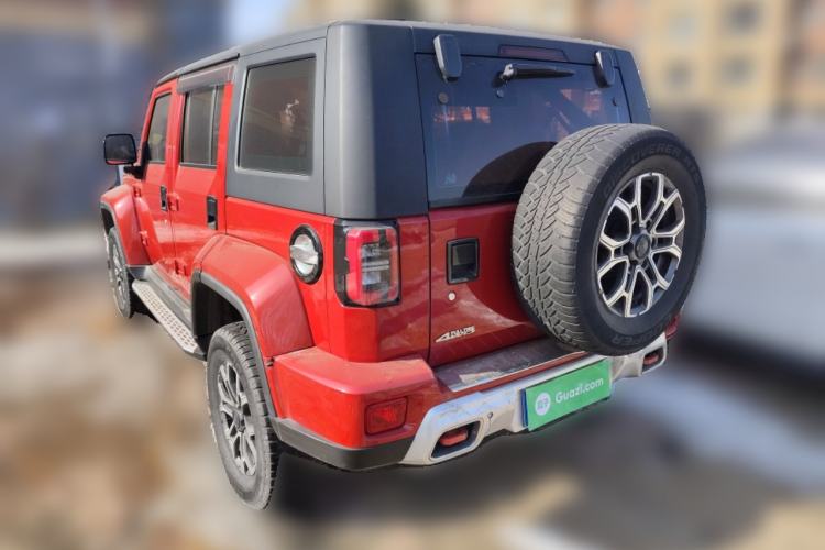 Used BAIC Off-Road BJ40 2019 2.0T Automatic Four-Wheel Drive Urban Hunter Edition Premium Model China V Emission Standard Rear Left 45 Deg