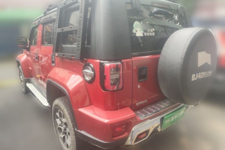 Used BAIC Off-Road BJ40 2019 PLUS 2.3T Automatic Four-Wheel Drive Flagship Edition China VI Emission Standard Rear Left 45 Deg
