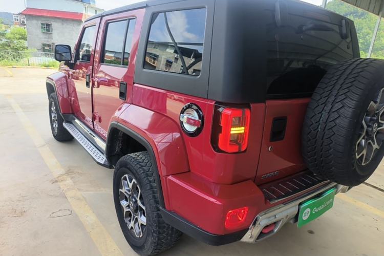 Used BAIC Off-Road BJ40 2019 PLUS 2.3T Automatic Four-Wheel Drive Flagship Edition China VI Emission Standard Rear Left 45 Deg