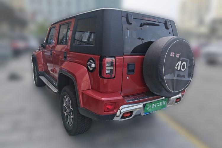 Used BAIC Off-Road BJ40 2019 PLUS 2.3T Automatic Four-Wheel Drive Flagship Edition China VI Emission Standard Rear Left 45 Deg