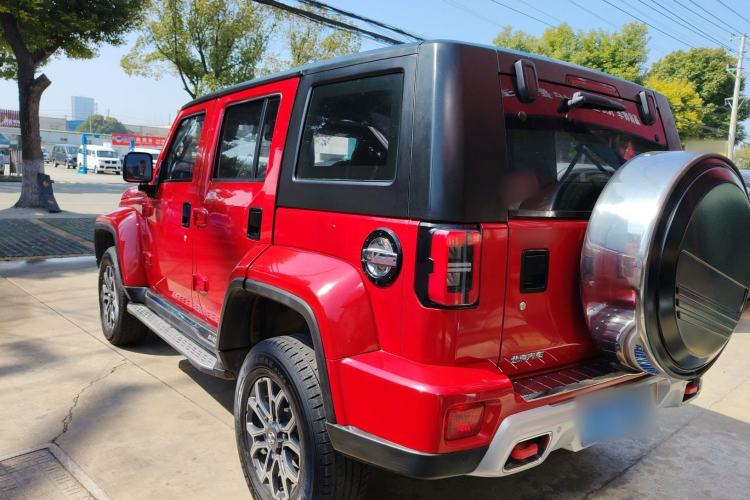 Used BAIC Off-Road BJ40 2019 2.3T Automatic Four-Wheel Drive Urban Hunter Edition Premium Model China VI Emission Standard Rear Left 45 Deg