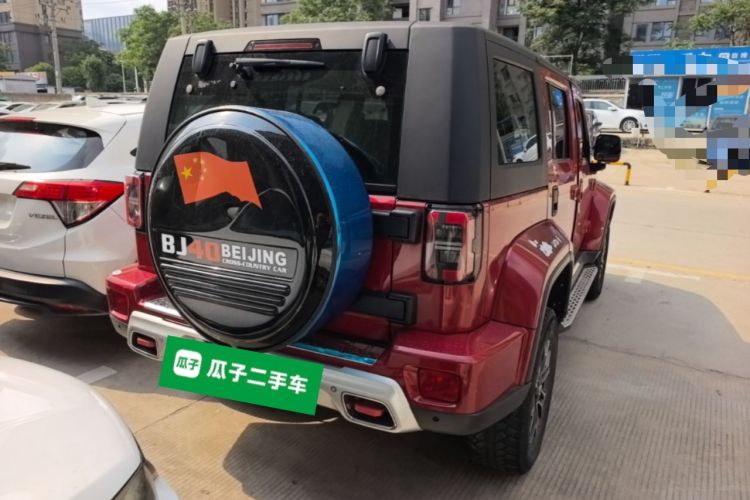 Used BAIC Off-Road BJ40 2019 2.0T Automatic Four-Wheel Drive Urban Hunter Edition Premium Model China V Emission Standard Rear Right 45 Deg