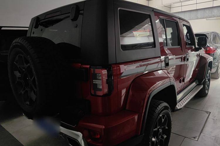 Used BAIC Off-Road BJ40 2019 2.3T Automatic Four-Wheel Drive Ring the Tower Champion Edition China VI Rear Right 45 Deg