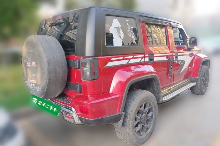 Used BAIC Off-Road BJ40 2019 2.3T Automatic Four-Wheel Drive Ring the Tower Champion Edition China VI Rear Right 45 Deg