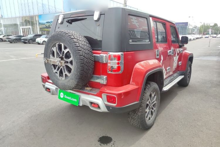 Used BAIC Off-Road BJ40 2019 2.3T Automatic Four-Wheel Drive Urban Hunter Edition Premium Model China VI Emission Standard Rear Right 45 Deg