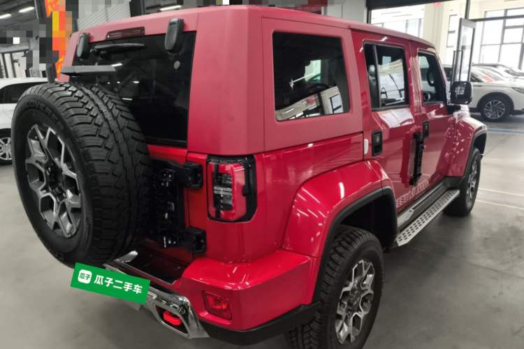 Used BAIC Off-Road BJ40 2019 PLUS 2.3T Automatic Four-Wheel Drive Flagship Edition China VI Emission Standard Rear Right 45 Deg